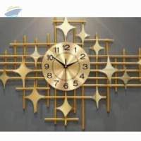 Metal Gold Wall Clock
