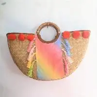 Real Straw Bag ( Not Paper China Bag )