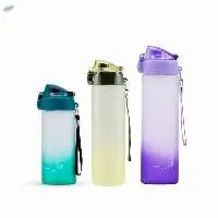 Portable Water Bottle With Secure Lock