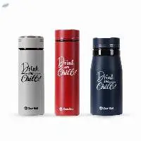 Stainless Steel Water Bottle With Tea Strainer