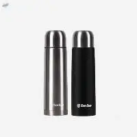 Double Lid Stainless Steel Water Bottle