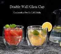 250ml Double Wall Glass