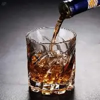 Luxury Twist Wave Whiskey Glass