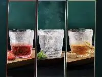 Ice Effect Whiskey Glass