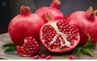 Fresh Red And Sweet Pomegranate