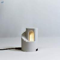 Gleam Artificial Stone Home Decor Desk Lamp