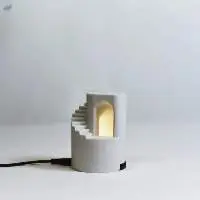 Gleam Artificial Stone Home Decor Desk Lamp