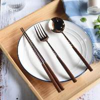 Wooden Handle Fork | 304 Stainless