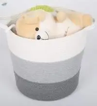 Cotton Rope Storage Baskets