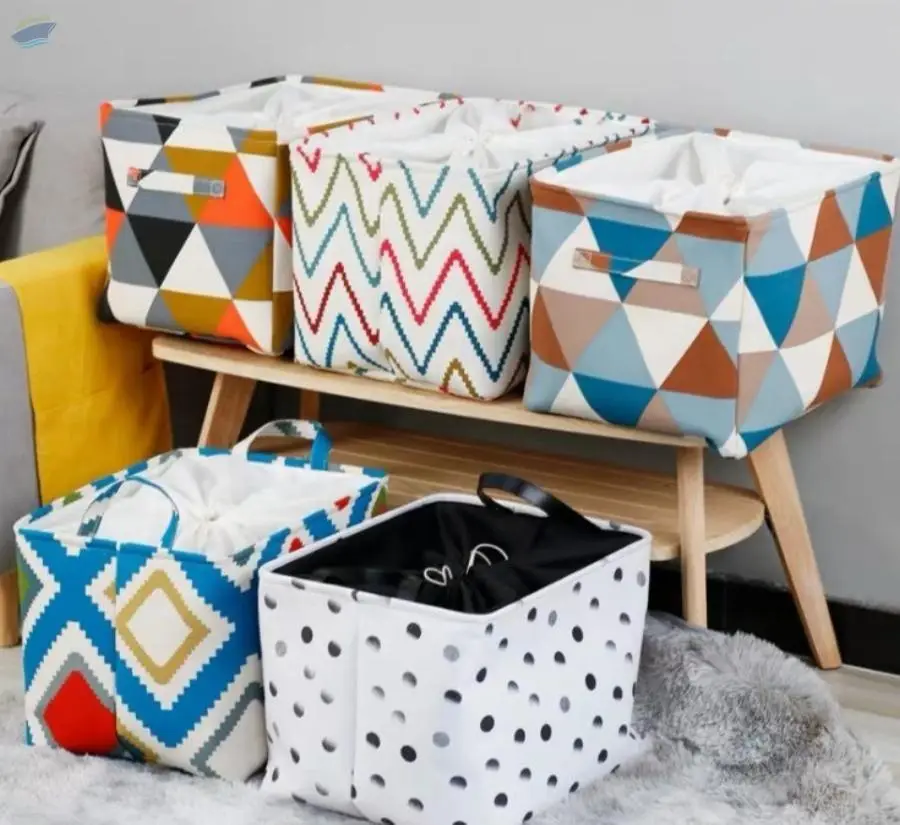 Foldable Oxford Cloth Storage Organizer Baskets