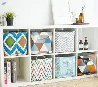 Foldable Oxford Cloth Storage Organizer Baskets
