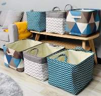 Foldable Oxford Cloth Storage Organizer Baskets