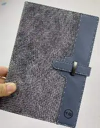 A5 Notebook With Metal Embellishment