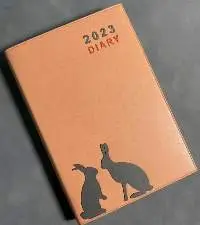 A5 notebook + patched PU