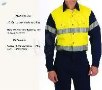 Two Tone Reflective Safety Shirt