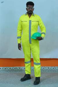 High Visibility Safety Coverall