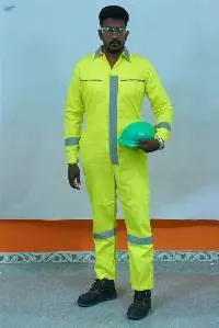 High Visibility Safety Coverall
