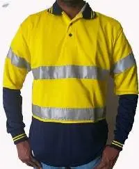 High Visibility Polo T Shirt