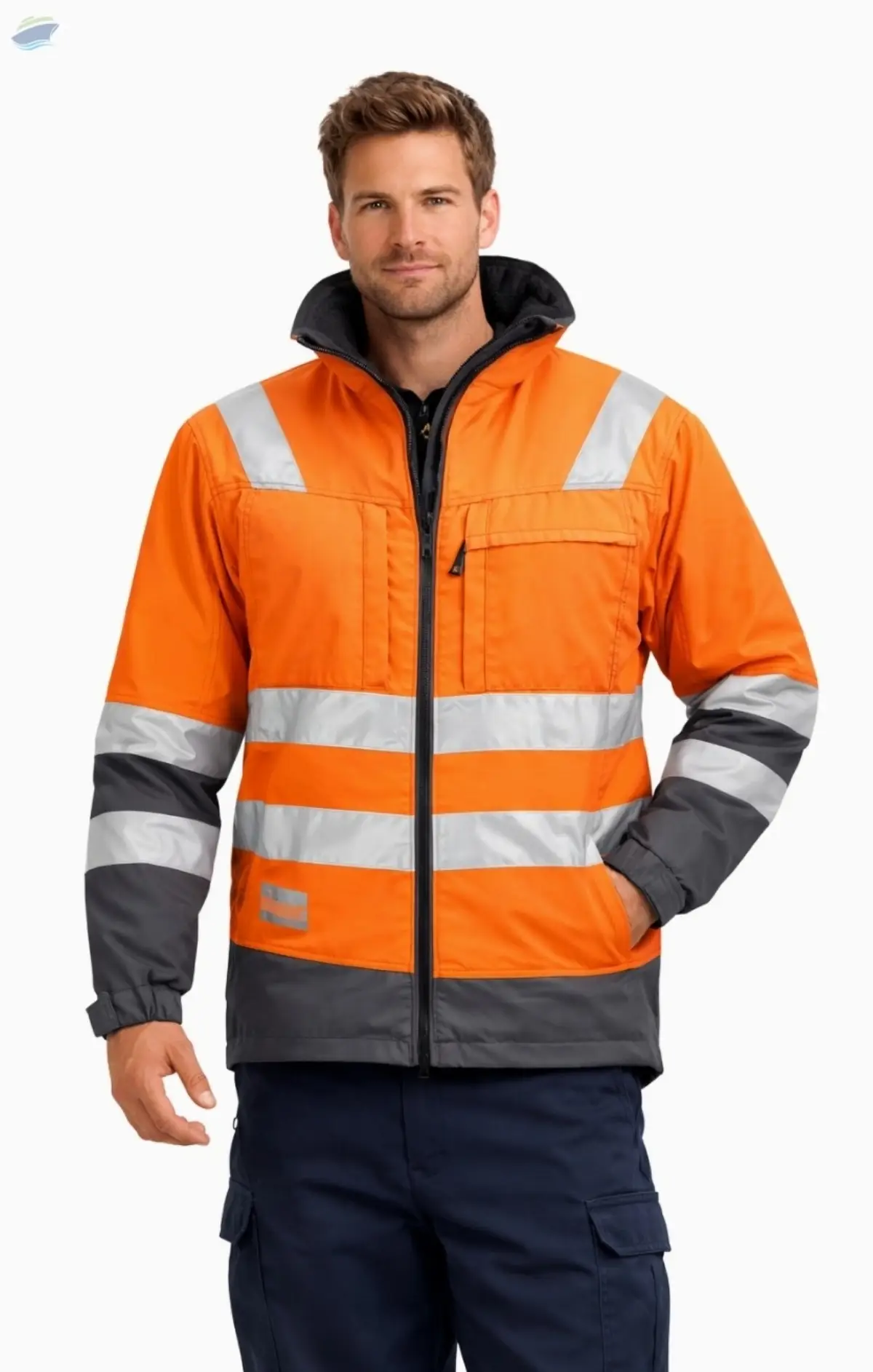 High Visibility Insulated Safety Winter Jacket
