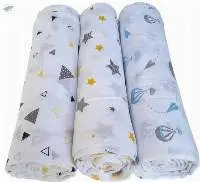 Eco-friendly cotton muslin Fabric