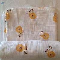 GOTS organic cotton muslin Fabric