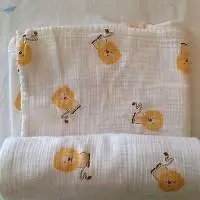 GOTS organic cotton muslin Fabric