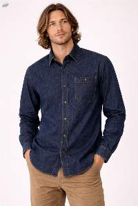 Industrial Denim Shirt