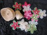 Jute rolls, yarn & decorative items