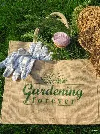 Jute bags for gardening