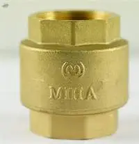 Brass Spring Check Valve- MIHA Brand