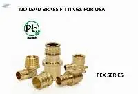 LF Brass Expansion Fitting Adapter