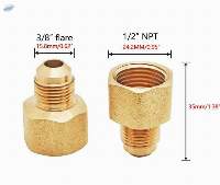 Brass Flare Fittings CW614N
