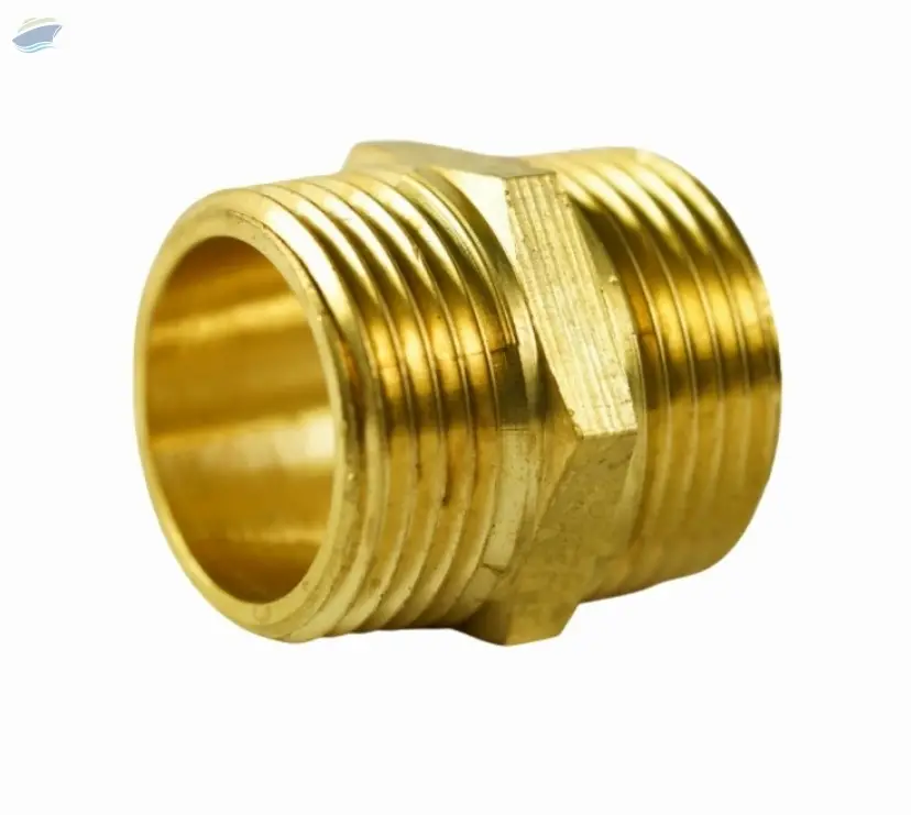 Brass Hexagon Nipple
