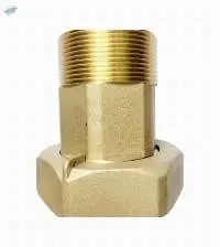 Brass Union For Water Meter