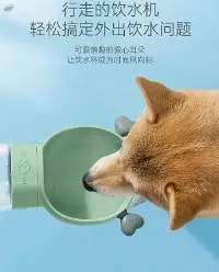 Drinking And Food Bottle For Dogs