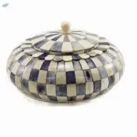 Bone Inlay Jar & Boxes