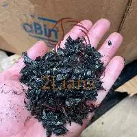 HDPE Regrind Post Industrial Black