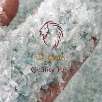 PET Bottle Flake Clear And Light Blue Mix