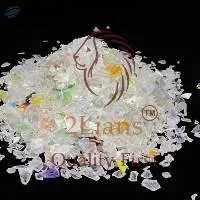 PET Flakes Hotwashed From Oil Bottles