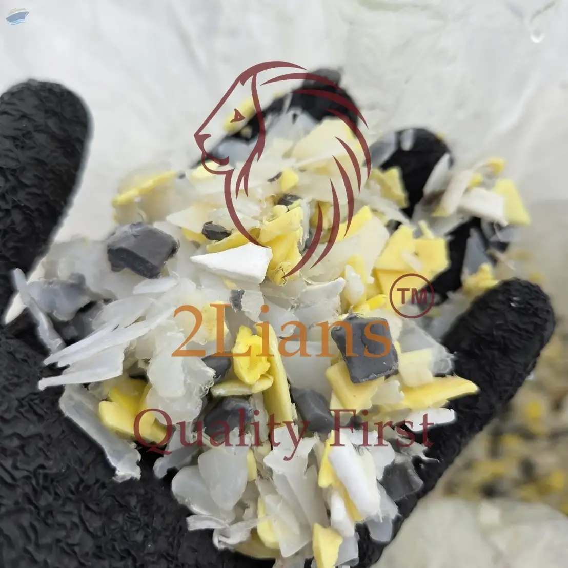 HDPE from 20L Pails Regrind Mixed Colors