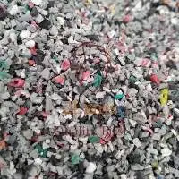 PVC Cable Regrind Mixed Color Plastic Scrap