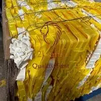 HIPS Tray Baled Yellow-White and Black