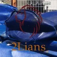 HDPE Recycled Pellets Blue Color