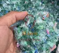 PET Bottle Flakes Mix Color