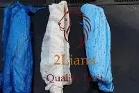 LDPE Banana Film Baled Blue and White Mixed