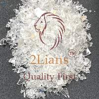 PET Bottle Flakes Hot Washed White/light Opaque