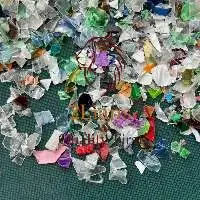 PET Bottle Flakes Sortex Rejection / Mix Colors