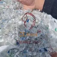 PET Bottle Flakes Hotwashed Mixed Colors