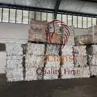 PP Reuse Jumbo Bags On Bales White And Brown