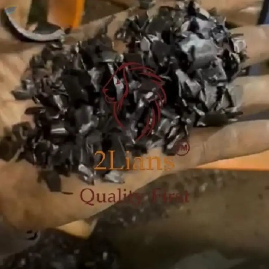 HDPE pipe PE4710  shredded Black